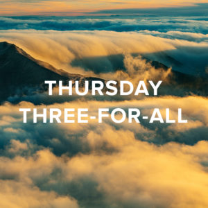 Thursday Three For All: True South, First-Time Counselees, and Hurricane Prep